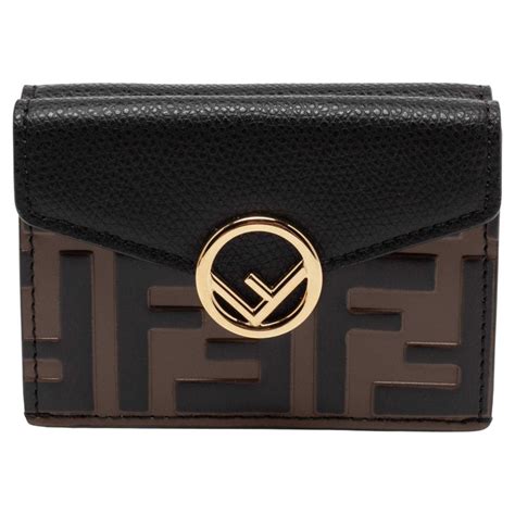 fendi trifold wallet